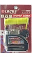 World Class Locks 110 Db Siyah Alarmlı Disk Kilidi