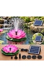 Pembe Lotus Çiçekli Güneş Enerjili Fışkırtmalı Su Fıskiyesi Bahçe Gölet Havuz Dekoratif Farklı Başlıklı Fıskiye Pembe Lotus Çiçekli Güneş Enerjili Fışkırtmalı Su Fıskiyesi Bahçe Gölet Havuz Dekoratif Farklı Başlıklı Fıskiye