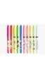 Bıc Marking Highlighter Grip Kawaii Desenli Fosforlu Kalem 10'lu Set Çok Renkli