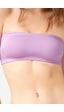 Cottonhill Straplez Crop Top Büstiyer Lila Lila
