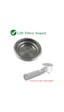 Grundig Ksm-8530 Uyumlu 51 Mm Çiftli Espresso Filtre Sepeti - Yedek Çelik Süzgeç Siyah - Gri Grundig Ksm-8530 Uyumlu 51 Mm Çiftli Espresso Filtre Sepeti - Yedek Çelik Süzgeç Siyah - Gri