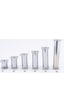 Azramutfak Alttan Ayarlı Ayak 6-8-10-12-15 Cm Dolap-Mobilya, Yuvarlak Metal