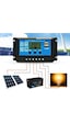 Solar 30 A Dijital Güneş Paneli 12 V 24 V Akü Şarj Kontrol Cihazı