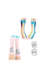 Denokids Kız Çocuk Unicorn ve Yıldız Desenli Pamuklu Pembe 2'li Paket Çorap 2-9 Yaş