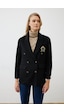 Premium Selection Yün Kaşmir Blazer Ceket Terzi Dükkanı Siyah
