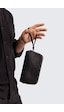 Westbag Unisex Hakiki Dana Derisi Bileklikli El Tutmalı Clutch Çanta Siyah