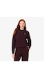 Lacoste Kadın Regular Fit Bisiklet Yaka Sweatshirt Mor