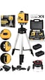 Assur Asr927 360 16 Köşe Tripod'lu Lazer Metre Hizalama Sarı