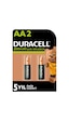 Duracell HR6/DX1500 2500 mAh AA Şarj Edilebilen Kalem Pil 2'li