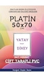 Platin-22mm-50x70 Cm Mat Pvc Li Camsız Fotoğraf 1000 Parça Puzzle Belge Çerçeve Yatay Dikey Asılabilme. 41341601