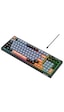 Everest KB-98 Silent Sessiz Rainbow Q Membrane Klavye
