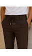 Danger Erkek Comfort Fit Kahverengi Çizgili Jogger Pantolon Esnek Kumaş 0247dngr Lacivert