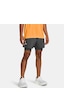 Under Armour Launch 5 2-ın-1 Erkek Şort 1382640-025 Gri