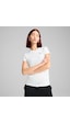 Puma Ess Poly Tee Beyaz Kadın T-shirt 682376-02 Beyaz