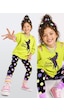 Kız Çocuk Takım Unicorn Sweatshirt - Puantiye Tayt Takım (4-10 Yaş)