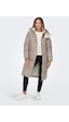 Only Onlvilma Down Long Coat Cc Otw Kadın Mont-27623 - Xs Açık Kahverengi