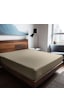 Soley Mix & Match Plain %100 Pamuklu Ranforce 100 X 200 Tek Kişilik Çarşaf Bej