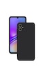Samsung Uyumlu Galaxy A07 Kılıf Kamera Korumalı Silikon Rubber Arka Kapak Siyah