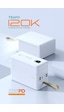 Powerway 120.000 Mah Pd 22.5w Hızlı Şarj Dahili Kablolu Gerçek 120.000 Mah Siyah Trafo Powerbank