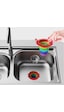 Renkli 6 Kademeli Lavabo Süzgeci Çok Renkli