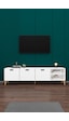 Modern TV Ünitesi %100 MDF Kapaklı Ahşap Ayaklı Televizyon Sehpası T18 Modern TV Ünitesi %100 MDF Kapaklı Ahşap Ayaklı Televizyon Sehpası T18