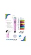 Solinpatech 3D Pen Üç Boyutlu Yazıcı Kalem Printer + 10 Adet 5 M Filament 50 M + USB Kablo Pembe