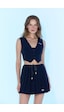 Sagaza Studio Ss6049 Slim Fit Yelek Lacivert