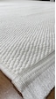 Elvey Home Krem İskandinav Yumuşak Bukle Minimalist Tozumaz Salon Koridor Oturma Odası Özel Kesim Halı Yolluk Krem