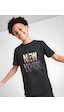 Uyguntarz Çocuk Newyork Baskılı Pamuklu Tshirt Siyah Uyguntarz Çocuk Newyork Baskılı Pamuklu Tshirt Siyah