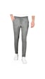 Deepsea Erkek Gri Beli Lastikli Slim Fit Likralı Duble Paça Penye Spor Pantolon 2502385 Gri