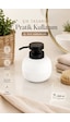 Porsima 3119 Banyo Ve Mutfak Sıvı Sabunluk 450ml Beyaz Beyaz Porsima 3119 Banyo Ve Mutfak Sıvı Sabunluk 450ml Beyaz Beyaz