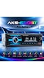 Aks-620bt 2amfi Çıkışlı 4x60wat Oto Teyp Rgb Bluetooth-usb Mixtrax