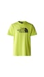 The North Face M S/s Easy Tee Lime-lime Açık Yeşil
