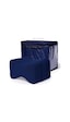 Visco Ortopedik Diz Arası Yastık 25X20/15 cm, Lacivert