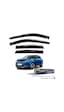 Nissan Qashqai 2023- Sonrası Kromlu Cam Rüzgarlığı Niken 4'lü