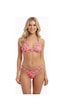 Bonbon Kadın Balensiz Desteksiz Üçgen Bralet Sütyen Ve String Külot 2'li Takım Bb2262 Pembe