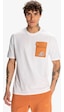 Kappa Maska Erkek Beyaz T-shirt 321w7zw-001 Beyaz