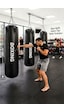 Spor Byfit 180 X 40 Cm Professional Salon Tipi Boks Kum Torbası Siyah