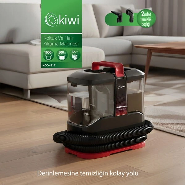 Kiwi KCC-4317 450 W Halı Ve Koltuk Yıkama Makinesi