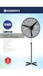 Essenti Ev-30100 30'' Sanayi Tipi Ayaklı Vantilatör 240w