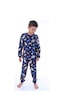 Zuzunga Astronot Temalı Pamuk Unisex Çocuk Pijama Takımı Lacivert Zuzunga Astronot Temalı Pamuk Unisex Çocuk Pijama Takımı Lacivert