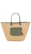 Longchamp Le Pliage Collection L Basket Bag Kadın Omuz Çantası 10308 Hgk Yeşil - Bej Longchamp Le Pliage Collection L Basket Bag Kadın Omuz Çantası 10308 Hgk Yeşil - Bej