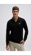 Ellesse Erkek Polo Yaka Sweat Em607-bk Siyah Siyah