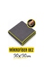 Oto Mikrofiber Yıkama Kurulama Cila Kalın Bez 30 X 30 320 Gsm Gri Renk Araba Temizlik Bezi