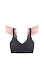 Koza İç Giyim Balensiz Lazer Dikişsiz Görünmez Çıkarılabilir Pedli Toparlayıcı Sütyen Siyah