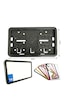 Point Parlak Siyah Motor Plakalık Piano Black Takmatik Plakalık 26x17cm Point Parlak Siyah Motor Plakalık Piano Black Takmatik Plakalık 26x17cm