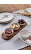 Kütahya Porselen Palmiye Multi 4 Parça 8 Cm Kase 80794 Çok Renkli
