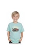 Fyk Kids Erkek Çocuk Yuvarlak Yaka İntage Car Baskılı T-shirt Mint Yeşil