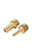 Pirinç Hortum Rekoru 1/2"-12mm - 2 Adet Pirinç Hortum Rekoru 1/2"-12mm - 2 Adet