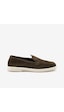 Kemal Tanca Erkek Loafer 0245 Haki Suet